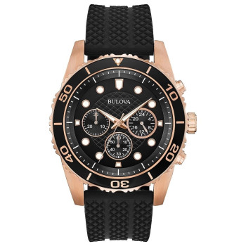 Bulova® Chronograph 'Sports Chronograph' Men's Watch 98A192