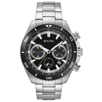 Bulova® Chronograph 'High Frequency Quartz' Men's Watch 98B298 #1