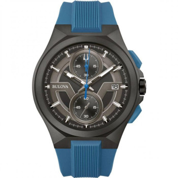 Bulova® Chronograph 'Maquina' Men's Watch 98B380