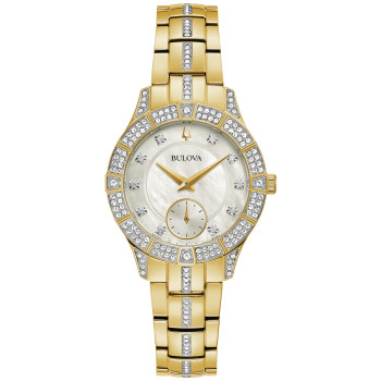 Bulova® Analogue 'Phantom Crystal' Women's Watch 98L283