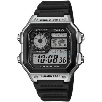 Casio® Digital 'Collection' Men's Watch AE-1200WH-1CVEF #1