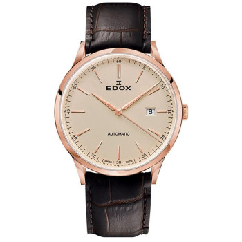 Edox Analogue Les Vauberts Men's Watch 80106 37RC BEIR #1