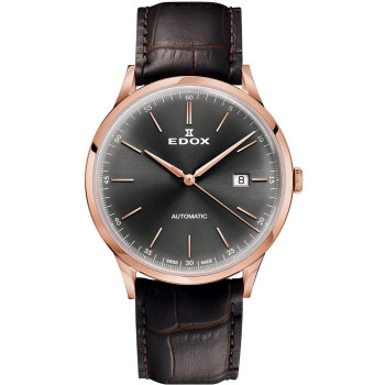 Edox® Analogue 'Les Vauberts' Men's Watch 80106 37RC GIR