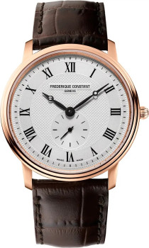 Frederique Constant® Analogue 'Slimline' Men's Watch FC-235M4S4