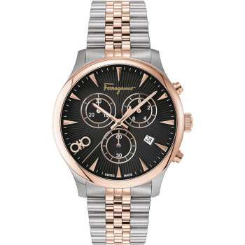 Ferragamo® Chronograph 'Duo Chrono' Men's Watch SFEZ00320