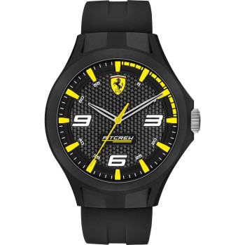 Ferrari® Analogue 'Pit Crew' Men's Watch 0830675 #1