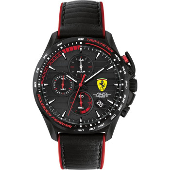 Ferrari® Chronograph 'Pilota Evo' Men's Watch 0830849