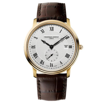 Frederique Constant® Analogue 'Slimline' Men's Watch FC-245M5S5