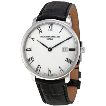 Frederique Constant® Analogue 'Slimline' Men's Watch FC-306MR4S6