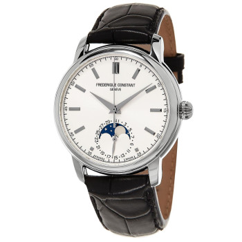 Frederique Constant® Analogue 'Moonphase' Men's Watch FC-715S4H6