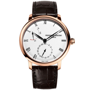 Frederique Constant® Analogue 'Slimline' Men's Watch FC-723WR3S4