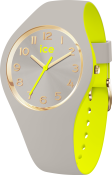 Ice Watch® Analogue 'Ice Duo Chic - Grey Lime' Women's Watch (Small) 023279