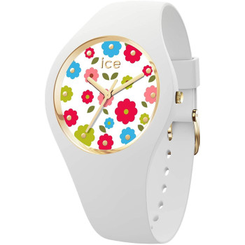 Ice Watch® Analogue 'Ice Flower' Women's Watch (Small) 017582