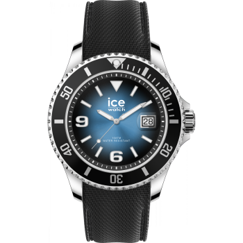 Ice Watch® Analogue 'Ice Steel - Deep Blue' Men's Watch (Large) 020342