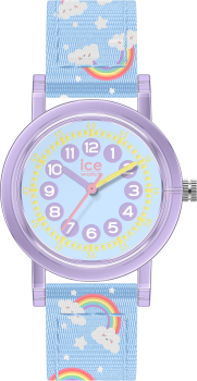 Ice Watch® Analogue 'Ice Learning - Light Blue Rainbow' Child's Watch (Small) 023299