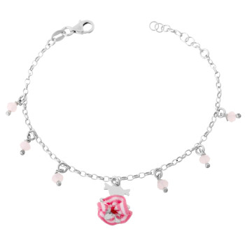 Orphelia® 'Cute' Child's Sterling Silver Bracelet - Silver ZA-7133