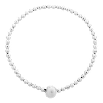 Orphelia® 'Faye' Women's Sterling Silver Bracelet - Silver ZA-7157