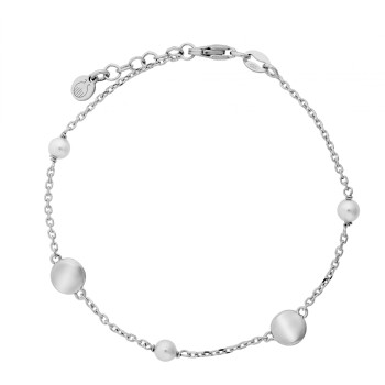 Orphelia® 'Milena' Women's Sterling Silver Bracelet - Silver ZA-7379