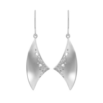 Orphelia® 'ELLA' Women's Sterling Silver Drop Earrings - Silver ZO-7369 #1