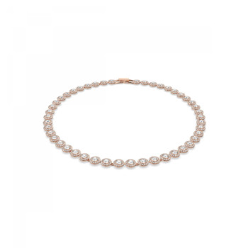 Swarovski® 'Angelic' Women's Gold Plated Metal Necklace - Rose 5367845