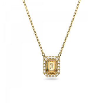 Swarovski® 'Millenia' Women's Gold Plated Metal Necklace - Gold 5598421