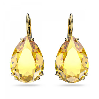 Swarovski® 'Millenia' Women's Gold Plated Metal Drop Earrings - Gold 5619495