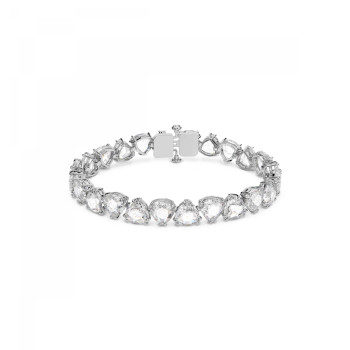 Swarovski® 'Millenia' Women's Base Metal Bracelet - Silver 5622451