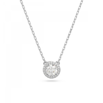 Swarovski® 'Constella' Women's Base Metal Pendant - Silver 5636264