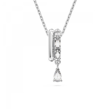 Swarovski® 'Dextera' Women's Base Metal Necklace - Silver 5671819