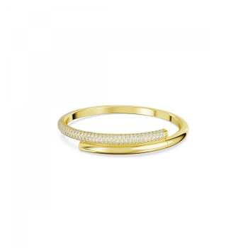 Swarovski® 'Dextera' Women's Gold Plated Metal Bracelet - Gold 5674979