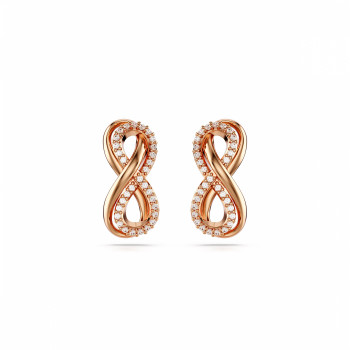 Swarovski® 'Hyperbola' Women's Stud Earrings - Rose 5684085