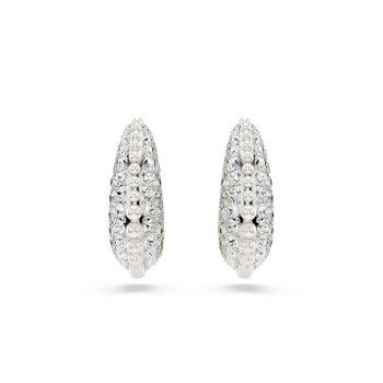 Swarovski® 'Sublima' Women's Base Metal Drop Earrings - Silver 5692107