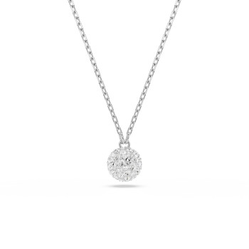 Swarovski® 'Dextera' Women's Base Metal Necklace - Silver 5693206