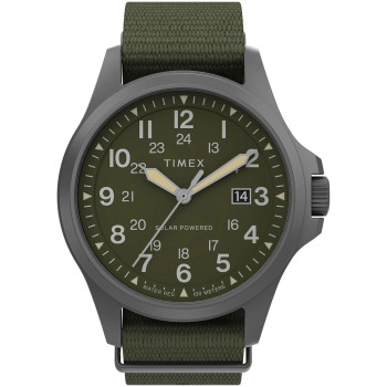 Timex® Analogue 'Field Post Solar' Men's Watch TW2V03700