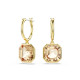 Swarovski® 'Millenia' Women's Gold Plated Metal Drop Earrings - Gold 5731148
