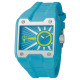 Edc® Analoog 'Gun powder - glowing blue' Heren Horloge EE100311003