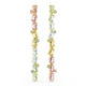 Swarovski® 'Gema' Dames Verguld Metaal Oorhangers - Goudkleurig 5705809