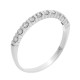 Orphelia®  Femmes Or blanc 18C Bague - Argent RD-3004/1