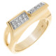 Orphelia®  Femmes Or Jaune 18C Bague - Or RD-33075