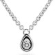 Orphelia® 'Arina' Dames Witgoud 18K Collier - Zilverkleurig TR-001