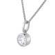 Orphelia® Dames Zilver 925 925 Collier - Zilverkleurig ZH-7011