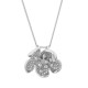 Orphelia® Damen Sterling Silber Halskette mit Anhänger - Silber ZH-7297