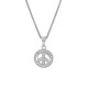 Orphelia® Damen Sterling Silber Halskette mit Anhänger - Silber ZH-7336