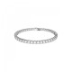 Swarovski® 'Matrix Tennis' Damen Metall Armbänd - Silber 5648937