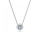 Swarovski® 'Angelic Square' Damen Metall Halsband - Silber 5662142