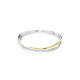 Swarovski® 'Hyperbola' Women's Base Metal Bracelet - Silver/Gold 5689722