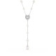 Swarovski® 'Ss25 capsule' Dames Metaal Collier - Zilverkleurig 5720855