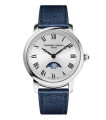 Frederique Constant® Analoog 'Slimline moonphase' Dames Horloge FC-206RS1S6