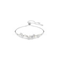 Swarovski® 'Constella Bars' Women's Base Metal Bracelet - Silver 5705618