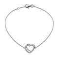 Orphelia® 'Ariana' Women's Sterling Silver Bracelet - Silver ZA-7482